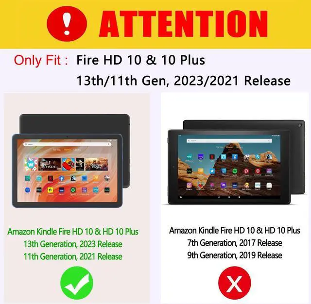 Alt view image 2 of 5 - MePadKey Trackpad Keyboard Case for Amazon Fire HD 10/10 Plus 10.1 inch 2021/2023(11/13th Generation),7-Color Backlight Rechargeable Keyboard with Kids Multi-Angle Cover for Tablet (Pink)