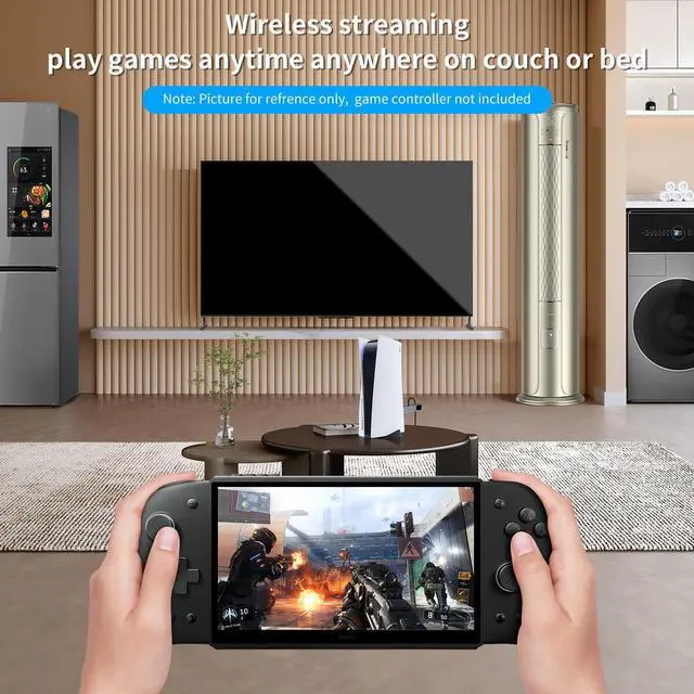 Alt view image 3 of 5 - PeakDo 7" 60Hz Streaming Gaming Handheld 0 Latency 100ft Wireless Game Console Screen for PC,Xbox,PS5/4,Switch,Portable Monitor Touchscreen USB C HDMI External Gaming Monitor(V3)