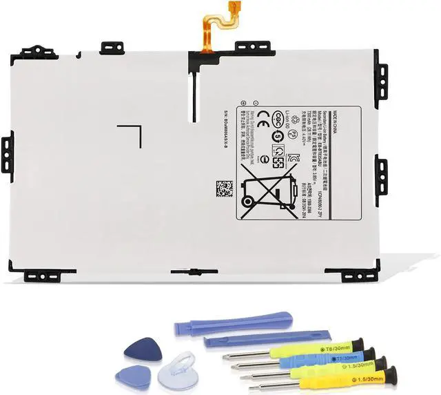 Main image of MULS EB-BT835ABE EB-BT835ABU GH43-04830A Tablet Battery Compatible with Samsung Galaxy Tab S4 10.5" SM-T830 (Wi-Fi) SM-T835 (LTE) Series Tablet Computer with Installation Tools 3.85V 7300mAh 28.11Wh