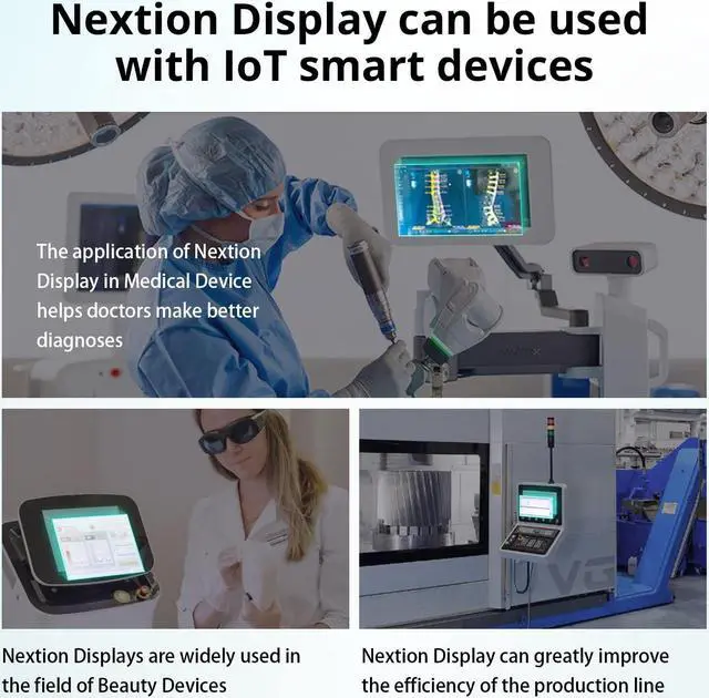 Alt view image 5 of 5 - Nextion 4.3 HMI IPS Display Intelligent Series NX4827P043-011C-Y Capacitive LCD-TFT Touch Screen 480 * 272 with Enclosure, for mmdvm Support Video Audio Animation Play Functions.