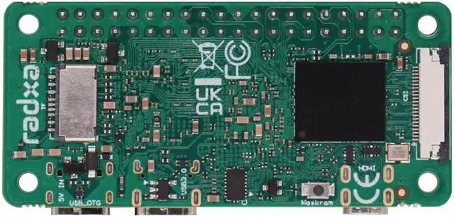Alt view image 2 of 5 - Radxa Zero 3W RK3566 4-core CPU SBC, GPU, NPU, HDMI with 1080P Output,Single Board Computer (Radxa Zero 3W 4GB 32GB Without GPIO)
