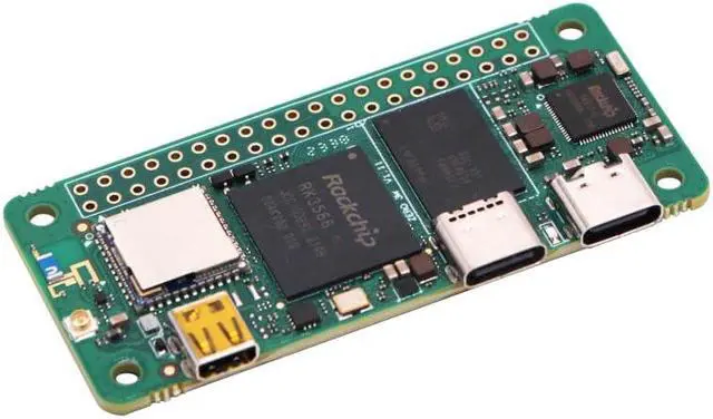 Alt view image 3 of 5 - Radxa Zero 3W RK3566 4-core CPU SBC, GPU, NPU, HDMI with 1080P Output,Single Board Computer (Radxa Zero 3W 4GB 32GB Without GPIO)