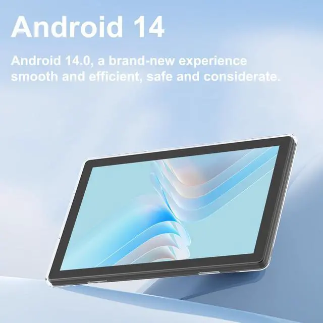 Alt view image 3 of 5 - RUIQIAI Android 14 Tablet, 10.1 inch 2 in 1 Tablet with Octa-core Processor, 8GB RAM+64GB+1TB Expand, Long Lasting Battery, 2.4G/5G WiFi, BT, Dual Camera, Play GMS Certified