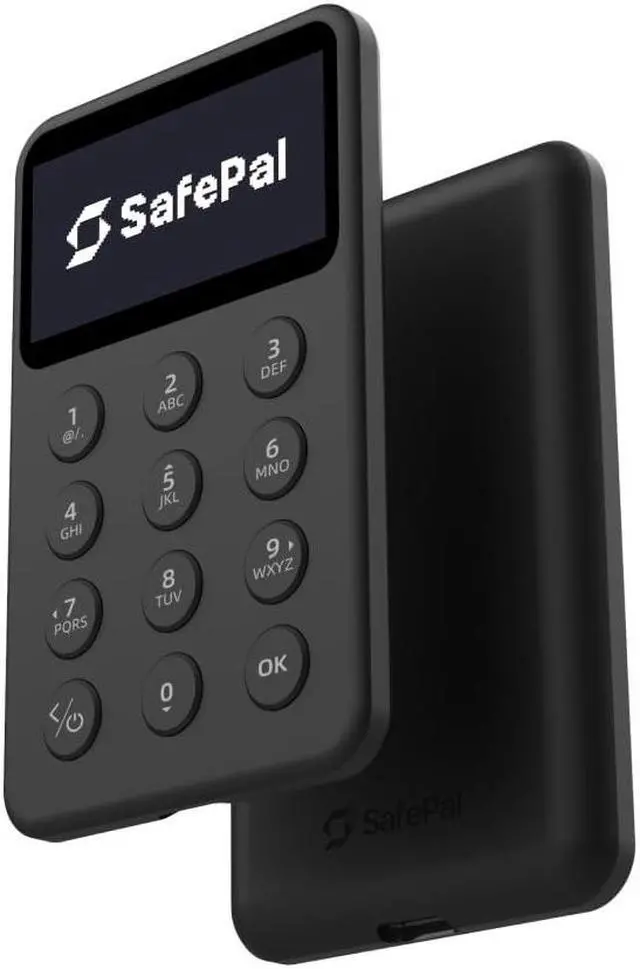 Main image of SafePal X1 - Open-sourced Bluetooth Cryptocurrency Hardware Wallet, Cold Storage for Bitcoin, Ethereum, Solana and More Tokens & NFTs, Secure Private Key, Mnemonic Phrase in Cold Wallet