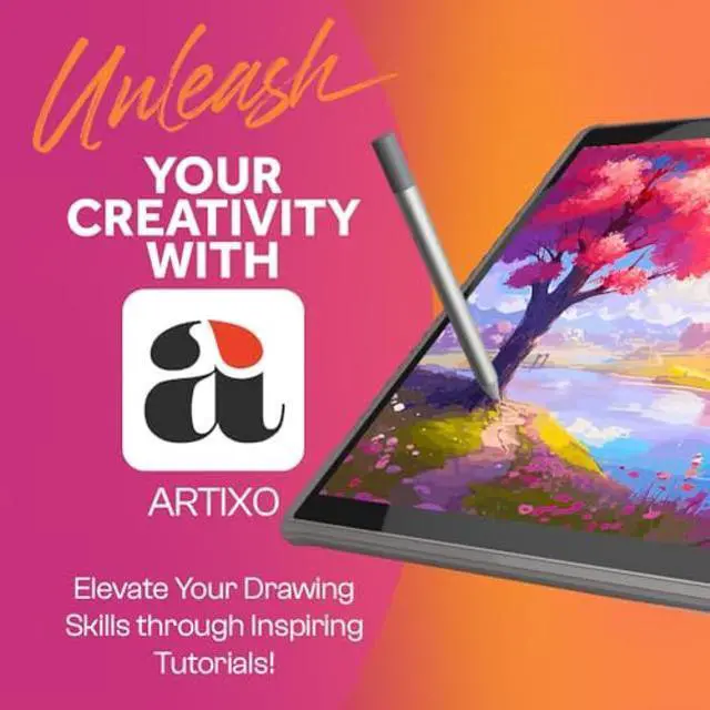 Alt view image 3 of 5 - X11 Drawing Tablet * PicassoTab * No Computer Needed * 11" Screen * Drawing Apps & Tutorials * Stylus Pen * Portable * Standalone * Best Gift for Beginner Digital Graphic Artist * PX11