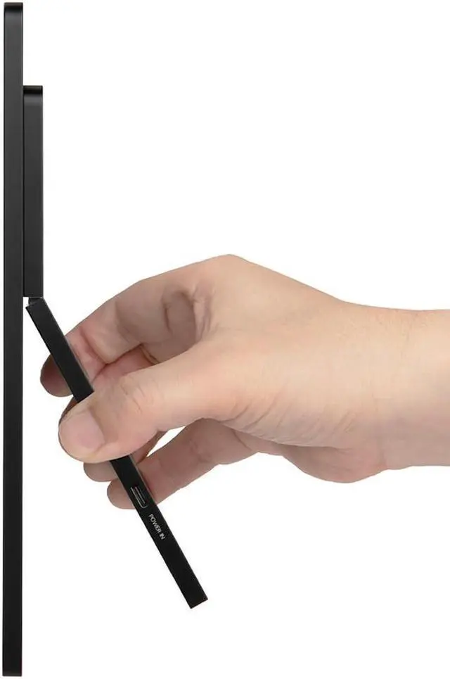 Alt view image 3 of 5 - SOTSU FlipAction Go 14" Premium Portable Monitor SFA14PMSB | Robust but Lightweight | Tempered Glass Cover | 1080p | 400 Nits | 100% sRGB | 5W | Super Versatile | USB C or Mini HDMI