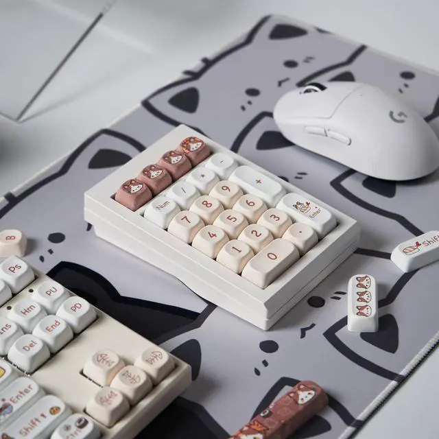 Alt view image 2 of 5 - Bluetooth Number Pad, Mechanical Numpad, VIA Programmable Aluminum Numeric Keypad, Hot-Swappable Wireless Keypad with Fairy Linear Switch MOA Profile 21 Key for Laptop,PC, Mobile Phone, Tablet