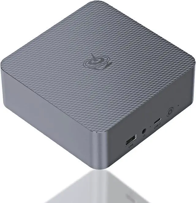 Main image of Beelink EQR5 Mini PC, Ryzen 5 Pro 5650U (6C/12T, Up to 4.2GHz) Mini Computer, 8GB DDR4 3200MHz & 500GB PCle 3.0x4 SSD, Quiet Office PC with Dual NIC LAN, Dual 4K HDMI, WiFi6, BT5.2, USB3.0, USB-C