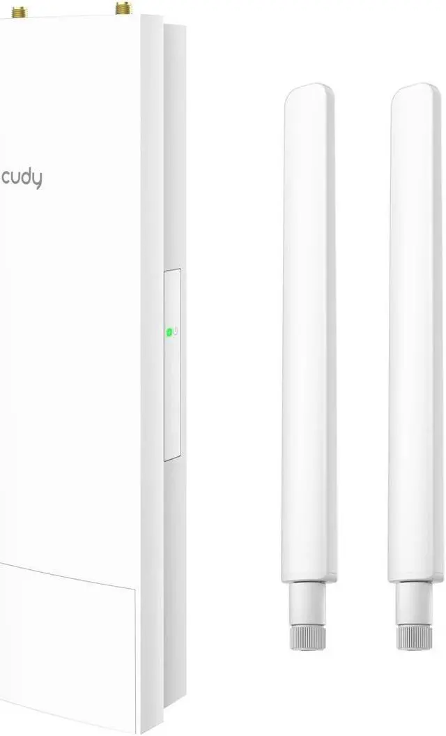 Main image of Cudy Outdoor AX3000 High Power WiFi 6 Access Point, IP65 Weather Proof, External High Power FEMs, Gigabit RJ45 Ports, Support 802.3at or 48~57V Passive PoE, Lightning Protection, MU-MIMO