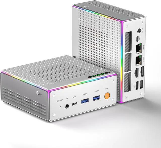 Main image of Trycoo Mini PC AMD Ryzen 7 8845HS 32GB(Dual Channel) DDR5 512GB PCIe4.0 SSD AMD Radeon 660M Mini Computers Support Four Screen Display WiFi6 BT5.2 Type-C USB4.0 2.5G Mini Desktop Computers