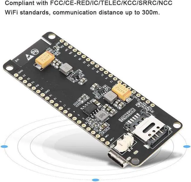 Alt view image 4 of 5 - Bluetooth Development Board for TTGO TCall V1.3 ESP32 Wireless WiFi Bluetooth Communication Module Distance up to 300m