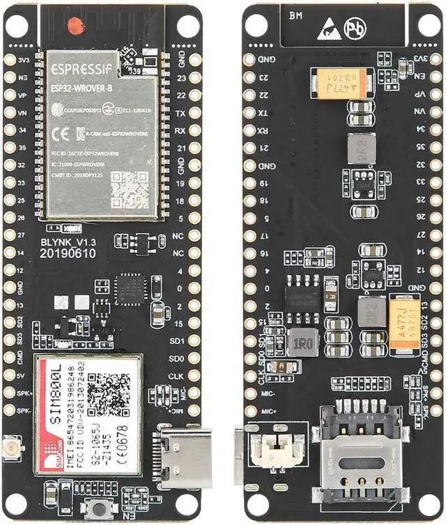 Alt view image 5 of 5 - Bluetooth Development Board for TTGO TCall V1.3 ESP32 Wireless WiFi Bluetooth Communication Module Distance up to 300m