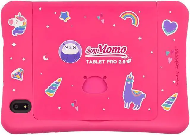 Alt view image 3 of 5 - SoyMomo Tablet Pro 2.0 for Kids, Parental Control with Remote Blocking, Cyberbullying Detector, WiFi, Bluetooth, 8" Screen, 64GB Memory, 4GB RAM, Camera, 5000 mHa, Includes Silicone Case (Pink)