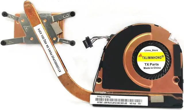 Main image of TXLIMINHONG New Compatible CPU Cooling Fan with heatsink for Lenovo Thinkpad Yoga S1 Yoga 12 04X6440 00HT721 00HT722 UDQFLYH01DCM FKW1 AT10D001PU0