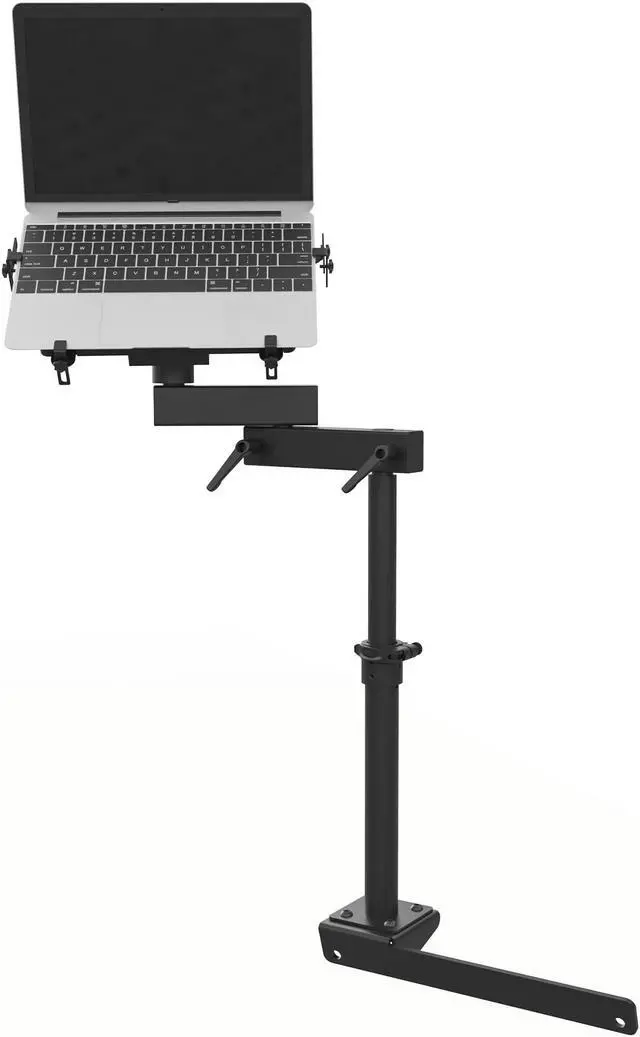 Main image of SPIRRELAB Truck Laptop Mount Fit for 2012-2025 Dodge Ram 1500 2500 3500 4500 5500, No-Drill Vehicle Computer Mount for Truck