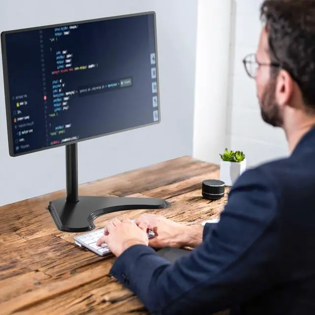Alt view image 2 of 5 - WALI Monitor Desk Mount (M002+MF001),Trusted Monitor Solutions