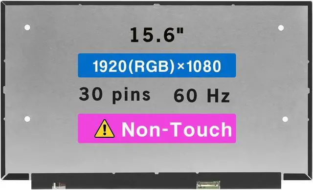 Main image of 15.6" Screen Replacement for ASUS Vivobook GO 15 E1504 E1504F E1504FA E1504G E1504GA Series LCD Display Panel FHD 1920 * 1080 Non-Touch (Not for OLED)