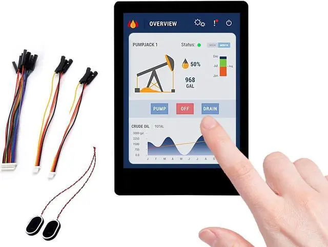 Main image of ESP32-S3 Development Board with 2.8inch Capacitive Touch Screen 240x320 IPS Display, 32-bit LX7 Dual-Core Processor, Support W-i-F-i & Blue-Tooth,Multiple Peripherals Interfaces, with 2030 Speaker