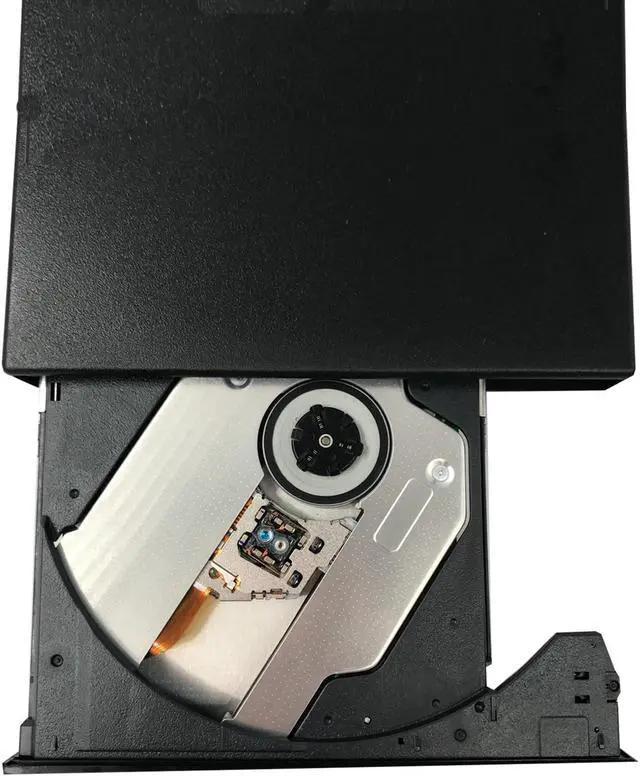 Alt view image 3 of 5 - VSVABEFV External Blu Ray DVD Drive USB 2.0 Ultra-Slim CD/DVD-ROM CD/DVD-RW Burner Player Rewriter External CD DVD Blu-ray Drive 3D