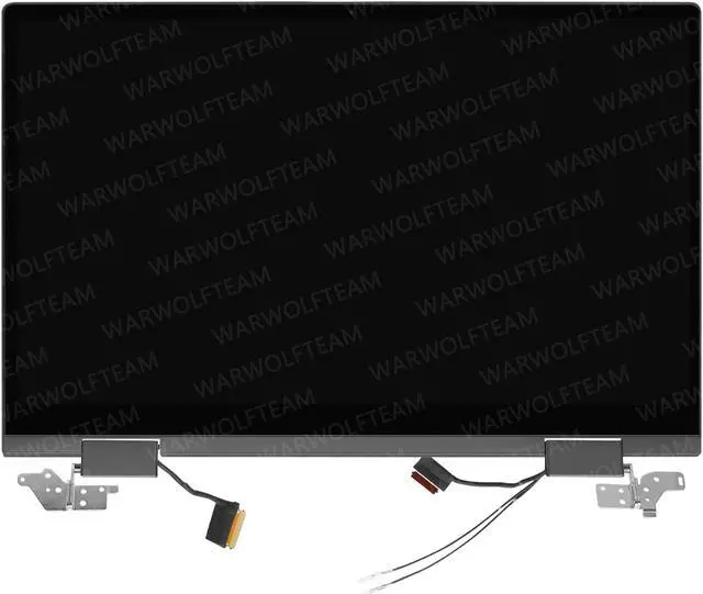 Alt view image 2 of 5 - WARWOLFTEAM Replacement Cover Cable Hinges Full Top Assembly LED Compatible with HP Envy X360 15-ED 15-EE 15-EE1005AU 15-EE1007AU LCD Touch Screen Digitizer Assembly 15.6in FHD L93183-001(Black)