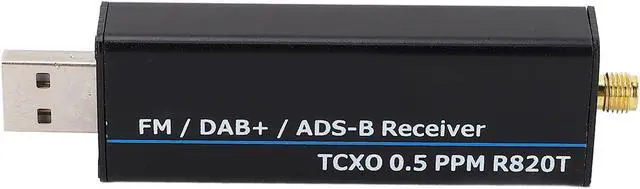 Alt view image 4 of 4 - RTL SDR Receiver 100KHz to 1766MHz Full Band USB Radio Receiver High Performance for Amateur Radio Enthusiasts Aluminum Alloy Material