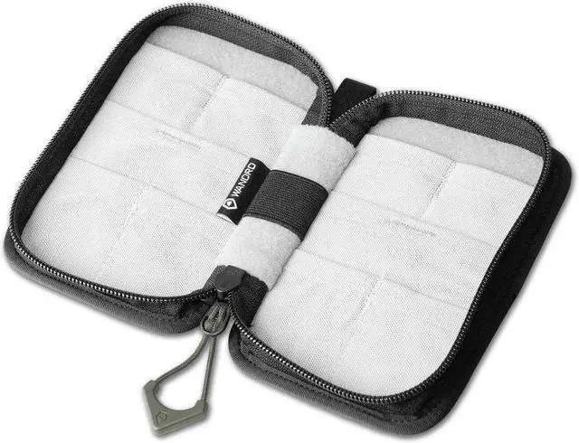 Alt view image 4 of 5 - WANDRD Memory Card Case - Durable SD, Micro SD Card Holder for Creators | Camera Accessories & Electronics Organizer for Travel (Wasatch Green)