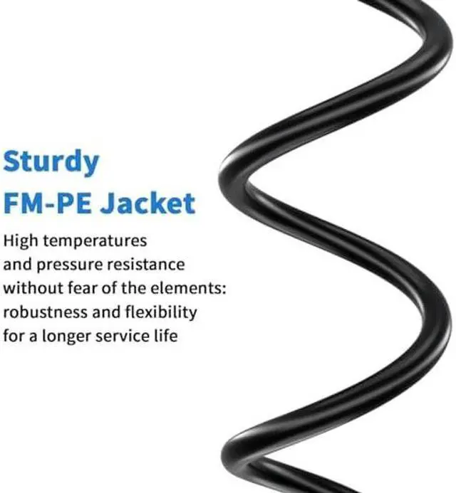 Alt view image 3 of 5 - YSONG Cat 8 Ethernet Cable 200ft,High Speed 40Gbps,2000Mhz,26AWG,Gold Plated RJ45 Connector,for Outdoor&Indoor Weatherproof UV,for/PC/Modem/Router/Gaming,Faster Than Cat7/Cat6/Cat5