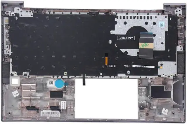 Alt view image 2 of 5 - Wzqrps New Replacement for HP ZBOOK Firefly 14 G7 G8 Laptop Upper Case Palmrest Backlit Keyboard Assembly Part M07131-001 M36447-001 Gray