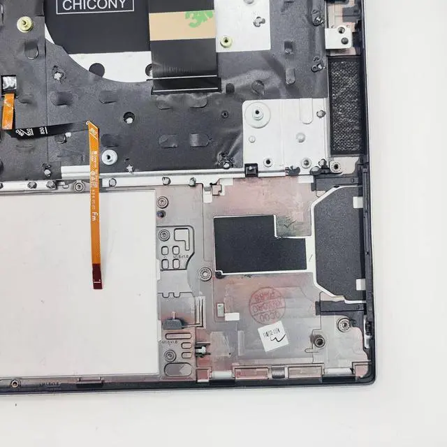 Alt view image 5 of 5 - Wzqrps New Replacement for HP ZBOOK Firefly 14 G7 G8 Laptop Upper Case Palmrest Backlit Keyboard Assembly Part M07131-001 M36447-001 Gray