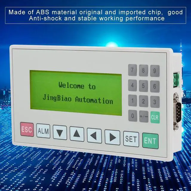 Alt view image 5 of 5 - Text Display 3.7 inch, Text Display S485/RS232 Support S485/RS232 Communication Port with Cable PLC Text Display