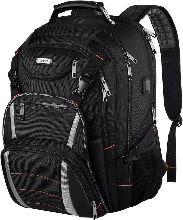 Main image of Travel Laptop Backpack,Extra Large Bookbag for Men Women,Basketball Backpack with USB Charging Port RFID Anti Theft TSA Approved Fits 17 Inch Computer Notebook,Water Resistant,College backpack