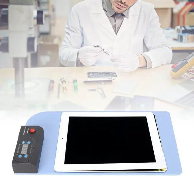 Alt view image 3 of 5 - CPB Heating Pad, Flexible Universal LCD Screen Separator Machine 100-240V Fast Heating Speed for Tablets (US Plug)