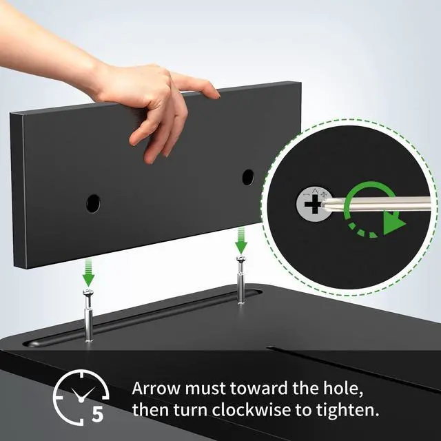 Alt view image 4 of 4 - Zimilar Dual Monitor Stand Riser, Monitor Stand with Adjustable Length and Angle Monitor Stands Risers, 3 Height Adjustable Monitor Riser for Computer
