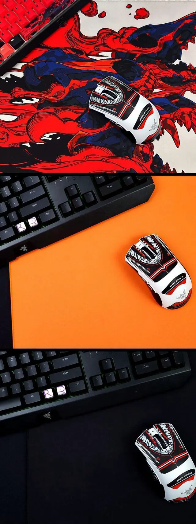 Alt view image 4 of 5 - X-Raypad Teru x Origin Pro Gaming Mouse Pad, with an Accuracy Control, Smooth and Silky Surface, Designed for FPS Players (Origin Orange, 360 * 300 * 4mm)