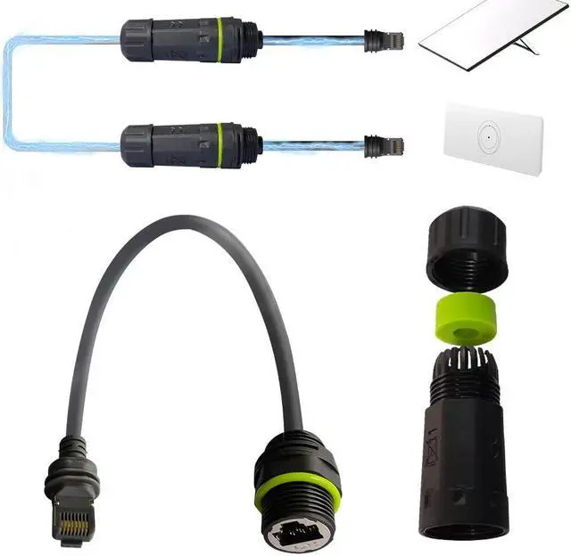 Main image of YIGORN Starlink Ethernet Adapter Gen 3/Mini, Starlink Cable 1.64FT with RJ45 Ethernet Cable Interface, for Connecting Starlink Standard V3/Mini Dish and Router, Waterproof -1PCS
