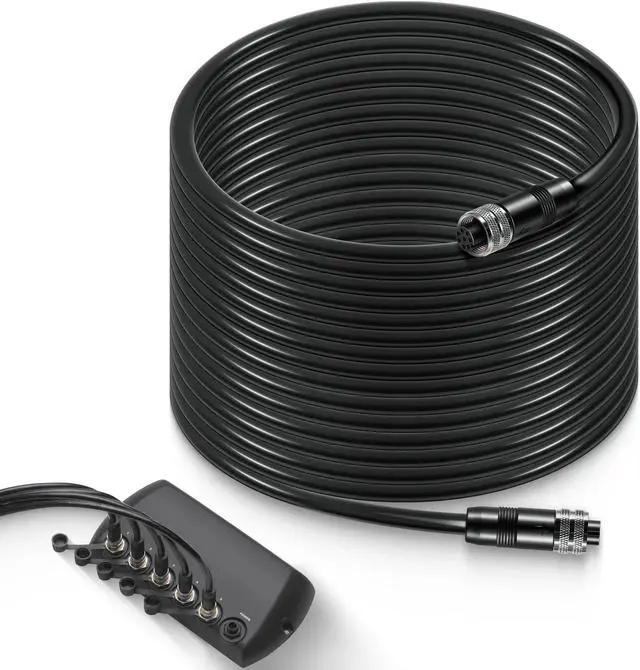Main image of Replacement for Humminbird 720073-4 AS EC 30E Ethernet Cable,30 Feet Female to Female Ethernet Cord, Compatible with SOLIX, HELIX G2N, HELIX G1, ONIX, ION, 1100, 900, 800, 700 Series (30 Feet)