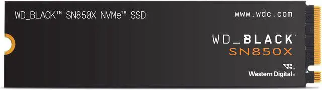Main image of WD_BLACK 2TB SN850X NVMe Internal Gaming SSD Solid State Drive - Gen4 PCIe, M.2 2280, Up to 7,300 MB/s - WDS200T2X0E