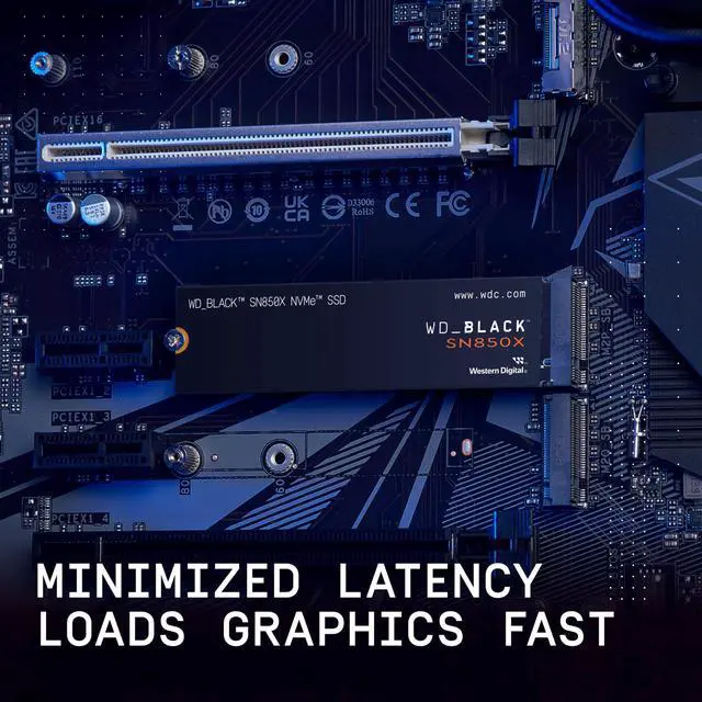 Alt view image 3 of 5 - WD_BLACK 2TB SN850X NVMe Internal Gaming SSD Solid State Drive - Gen4 PCIe, M.2 2280, Up to 7,300 MB/s - WDS200T2X0E