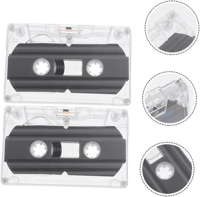 Alt view image 4 of 5 - OSALADI 20 Pcs Blank Audio Tape Empty Audio Tapes Blank Cassette Tapes Recordable Audio Tapes Recordable Audio Cassette Tapes Blank Audio Cassette Tape Plastic High Transparency