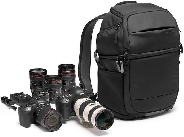 Main image of Manfrotto Advanced Fast III Professional Camera Backpack for Reflex/Mirrorless with Lenses and Laptop, with Interchangeable Padded Dividers, Side Access, Tripod Mount