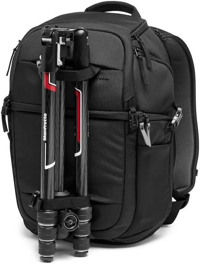 Alt view image 4 of 5 - Manfrotto Advanced Fast III Professional Camera Backpack for Reflex/Mirrorless with Lenses and Laptop, with Interchangeable Padded Dividers, Side Access, Tripod Mount