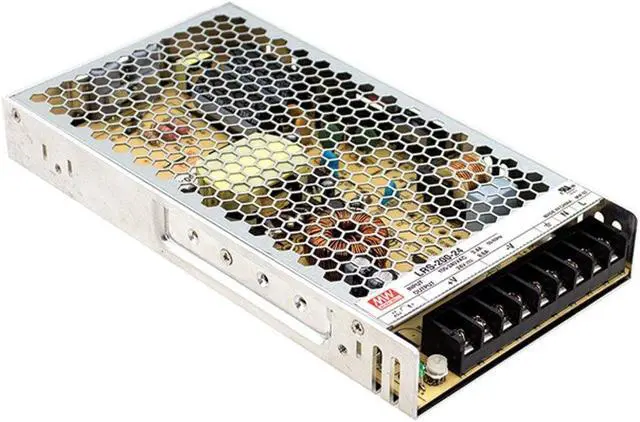 Main image of Mean Well LRS-200-12 Switching Power Supply, Single Output, 12V, 17A, 200W, 8.5" L x 4.5" W x 1.2" H