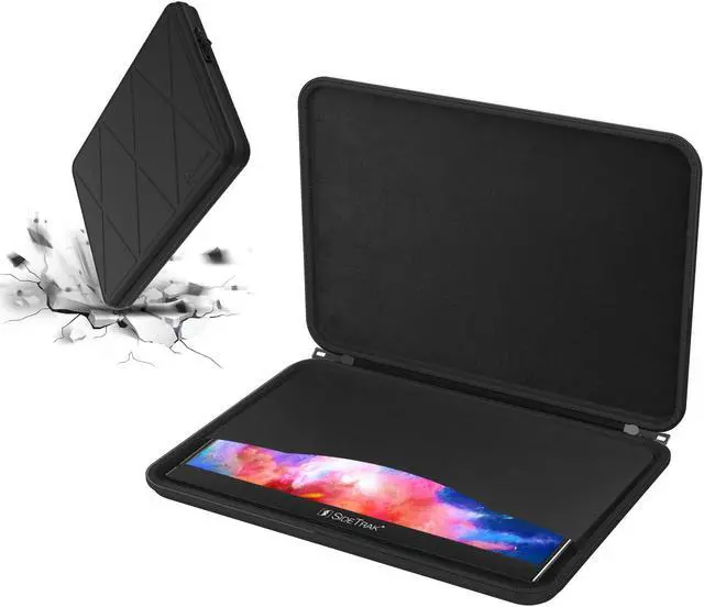 Main image of Smatree 15inch Protective Hard Sleeve Case for Portable Monitor and Laptop, Compatible with 15.6/15.8 SideTrak Solo Pro Bag, Travel Business Work Notebooks Carrying Case