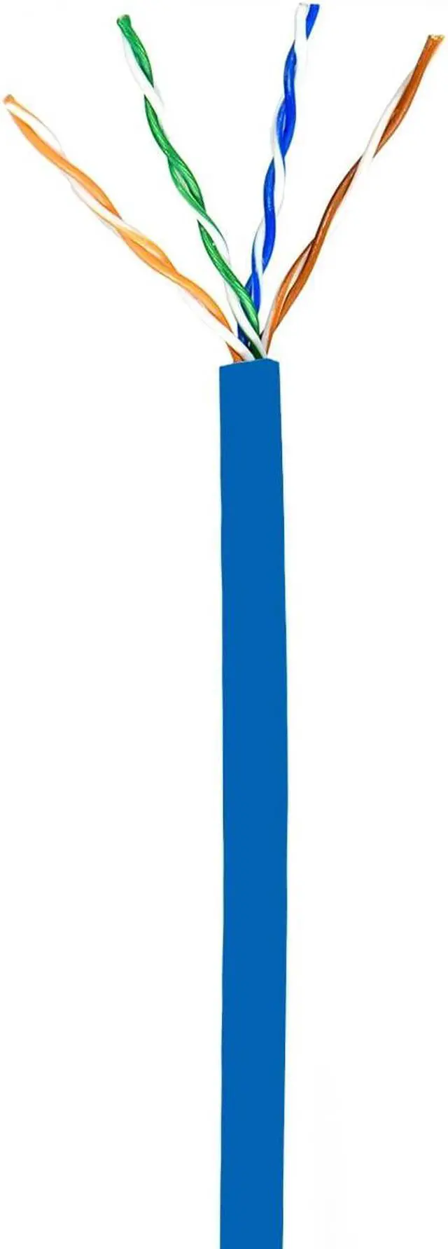 Alt view image 2 of 4 - Elite Cat6 Stranded 28AWG (cm Rated) - Ultra Slim Ethernet, 1000ft, Unshielded Twisted Pair (UTP), Pure Stranded Copper, UL Listed, Ultra Flexible, Reel, Blue | Create Custom Patch Cables