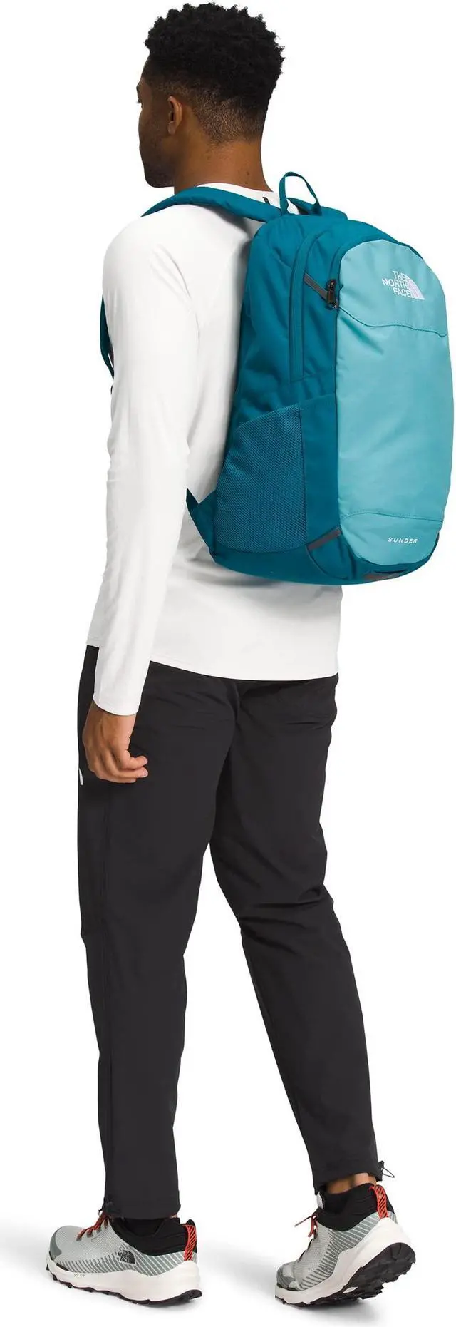Alt view image 5 of 5 - THE NORTH FACE Sunder Commuter Laptop Backpack, Blue Coral/Reef Waters, One Size