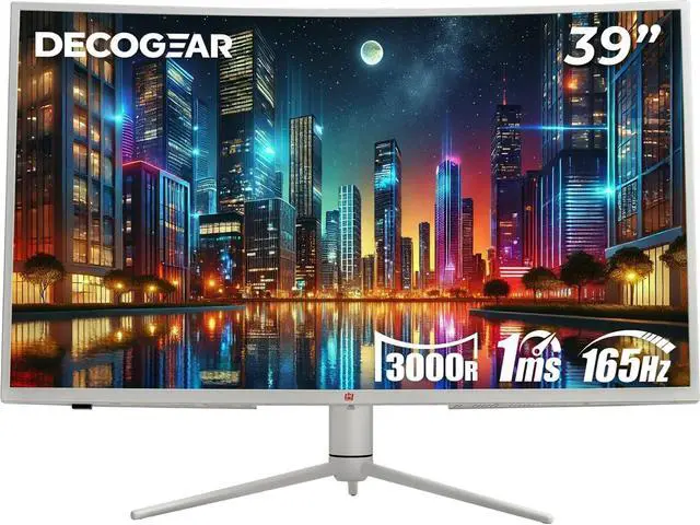 Main image of Deco Gear 39 Curved Ultrawide Gaming Monitor, 2560 x 1440, HDR400, 165 Hz, 99% sRGB, HDMI 2.0, DP 1.4