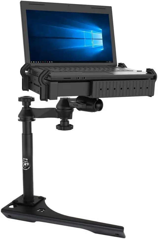 Main image of RAM MOUNTS No-Drill Laptop Mount for '19-24 Dodge Ram 1500 Pickup Trucks RAM-VB-186ST1-SW1