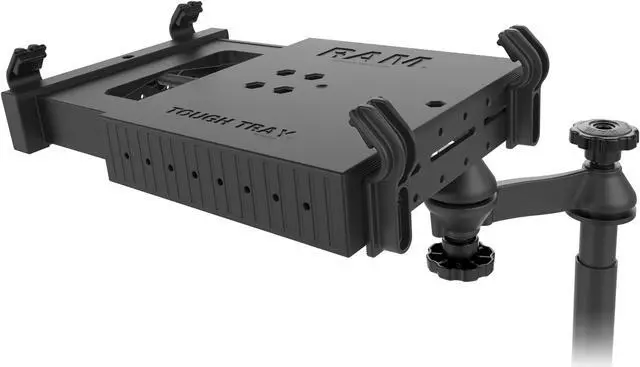 Alt view image 2 of 5 - RAM MOUNTS No-Drill Laptop Mount for '19-24 Dodge Ram 1500 Pickup Trucks RAM-VB-186ST1-SW1