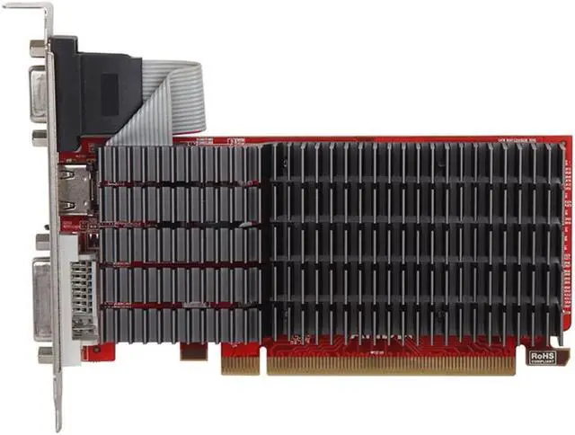 Alt view image 2 of 5 - maxsun AMD Radeon R5 220 1GB Graphics Card GPU (DVI-I, HDMI, VGA) - Low Profile Ready