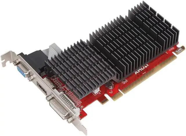 Alt view image 5 of 5 - maxsun AMD Radeon R5 220 1GB Graphics Card GPU (DVI-I, HDMI, VGA) - Low Profile Ready